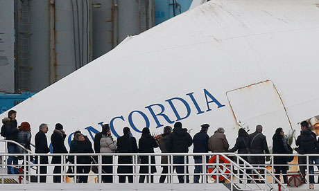 Costa Concordia deniz kazasının yıl dönümü