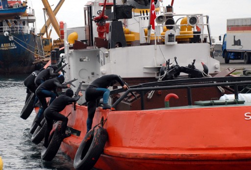 Rize'de Gemiden Rehine Kurtarma