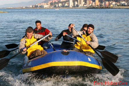 Rize'li Raftingciler Yarışmalarda İddialı