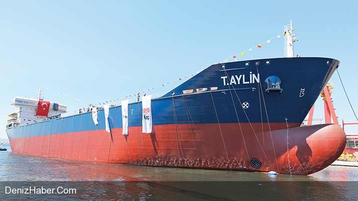 ‘T. AYLİN’ Denize İndirildi