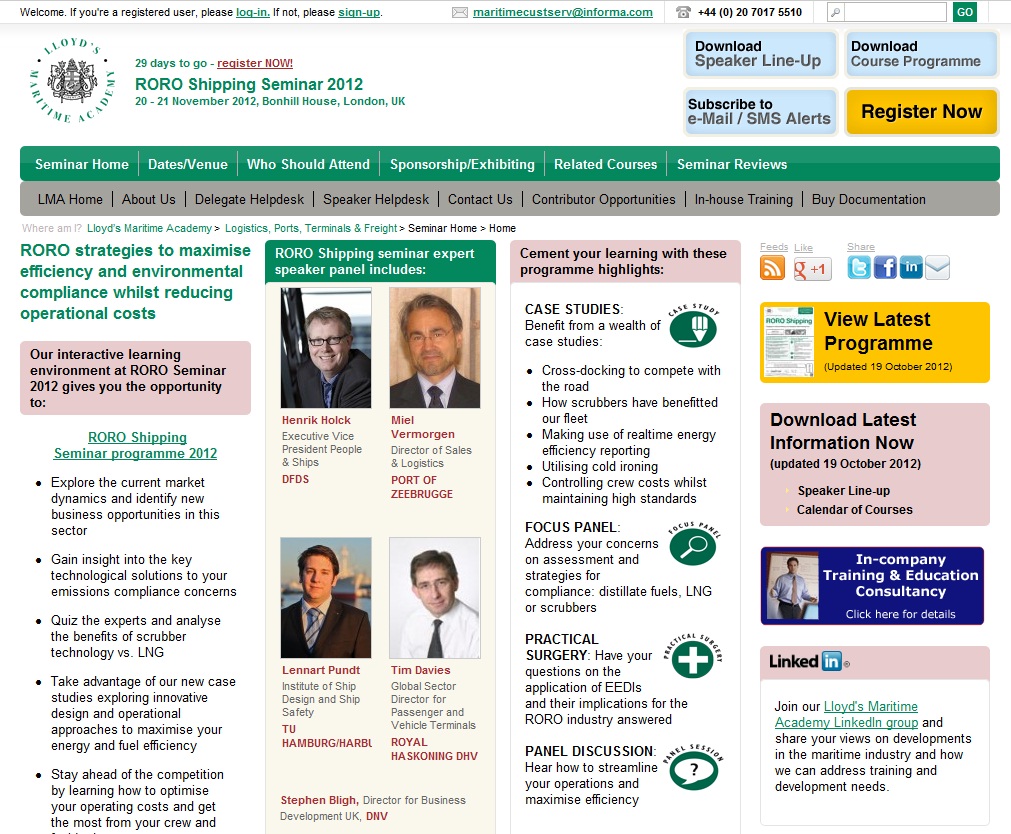 Ro-Ro Taşımacılığı Konferansı