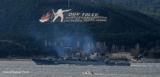 Rus Donanma Gemisi Samsun&#039;da