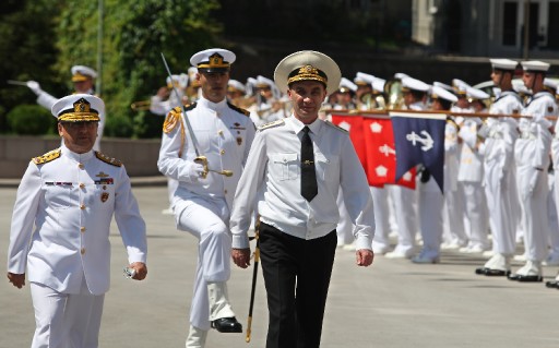 Rus Donanma Komutanı Türkiye'de