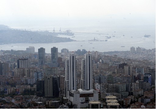 En Yüksek Binadan İstanbul Manzarası