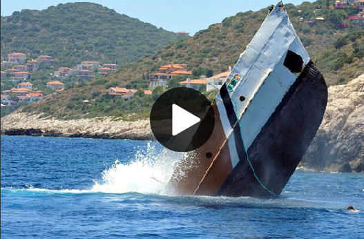 Sahil Güvenlik Botu Böyle Batırıldı