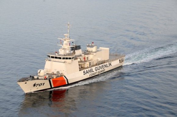 Sahil Güvenliğe 1700 Tonluk Gemi