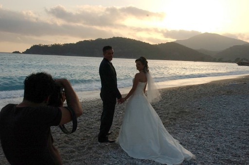 Ölüdeniz'de Gün Batımı Romantizmi