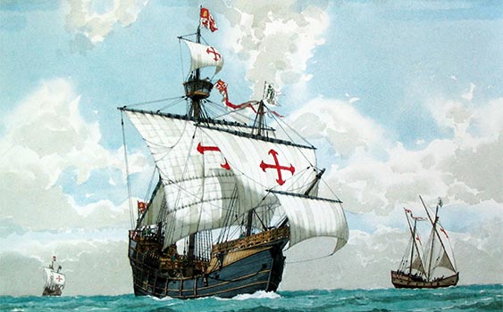 Amerika&#039;yı Keşfeden Gemi  Bulundu