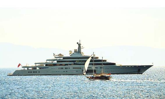 Abramoviç’in Lüks Yatı “Eclipse” Bodrum&#039;da