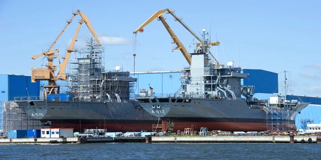 Arabistan, Almanya’dan “askeri gemi” alacak