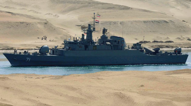 İran'ın 2 Savaş Gemisi Suriye'de