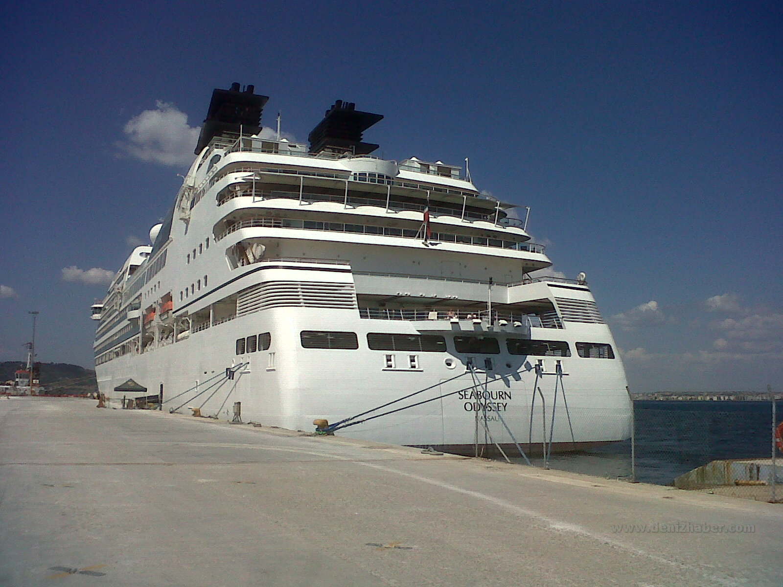 Seabourn Odyssey Çanakkale&#039;deydi...