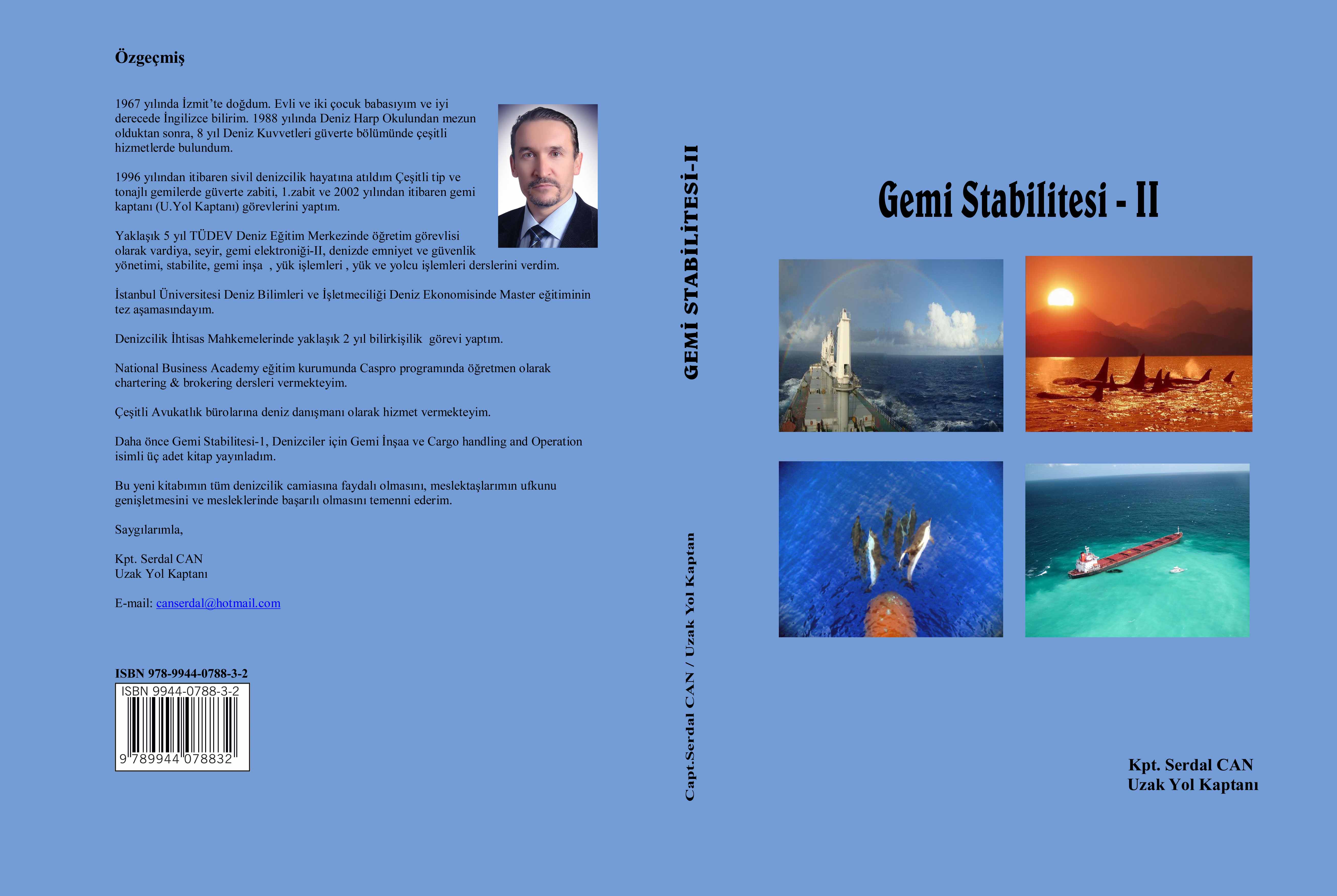 Gemi Stabilitesi-II Kitabı Çıktı