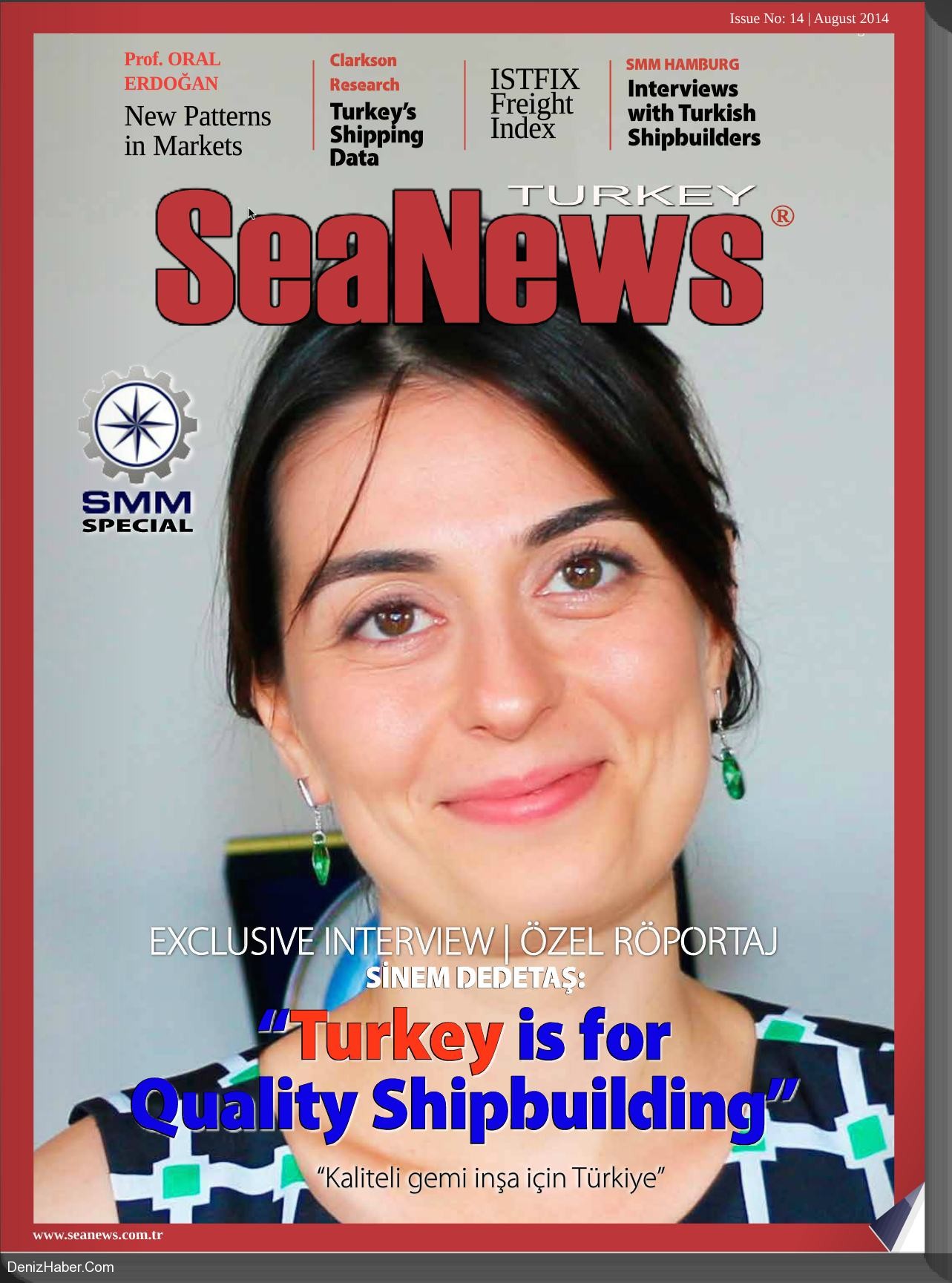 SeaNews Dergisi Ağustos Sayısı Dağıtımda