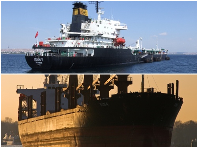 "Selin K" ve "Hacı Ali Sarı" söküme gitti