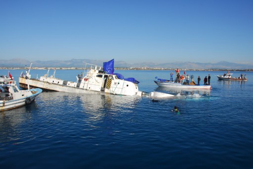 Turizme Katkı İçin Batırıldı