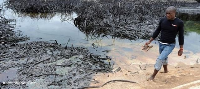 'Shell Nijerya'daki Petrol Sızıntısını Temizlemedi'