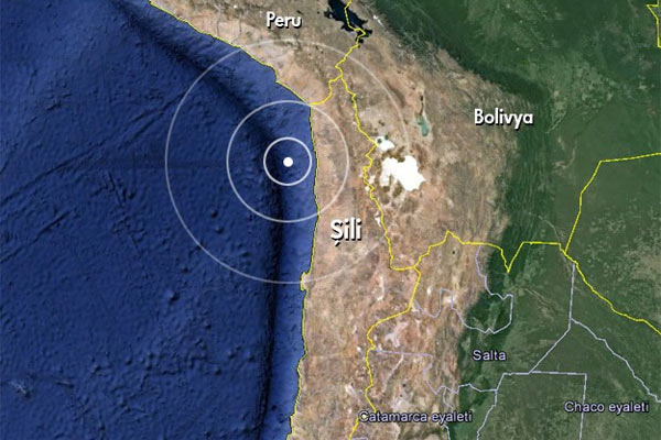 Şili'de Deprem Oldu İlk Tusunami Vurdu...