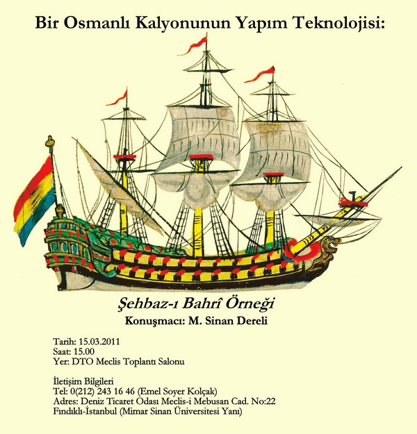 Osmanlı Gemilerinin Yapım Teknolojisi Semineri