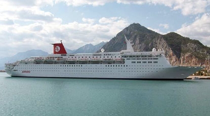 Antalya Limanı'na Yeni Bir Kruvaziyer