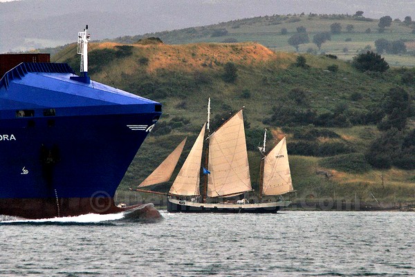 Boylu Soylu Yelkenliler Çanakkale Geçişinde