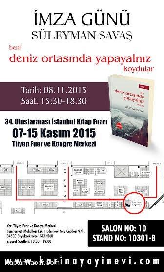 Yazarımız Süleyman Savaş'ın İmza Günü