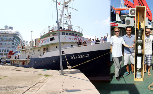 Robotik Cihaz &#039;ARGO&#039; Karadeniz Sularında