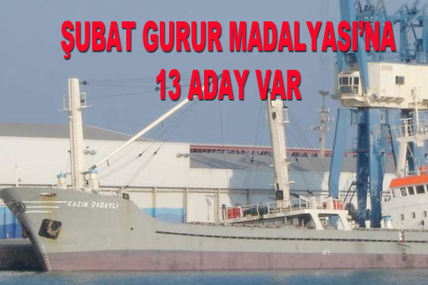 Şubat 2011 Gurur Madalyasına 13 Aday