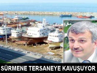 Sürmene Tersanesi Bitmek Üzere