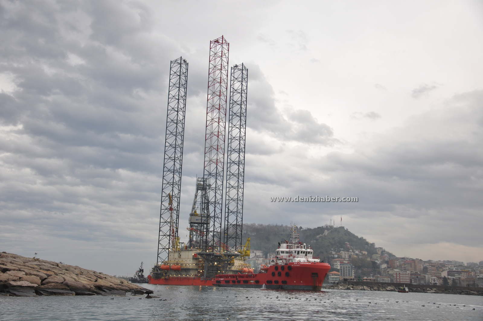 Dev  Platform Giresun Limanından Böyle Çıktı