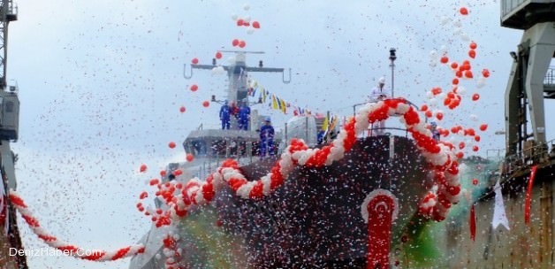 &quot;TCG Kuşadası&quot; Deniz Kuvvetleri Komutanlığına Teslim Edildi