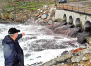 Tekirdağ Dereleri &#039;Karalar&#039; Bağladı