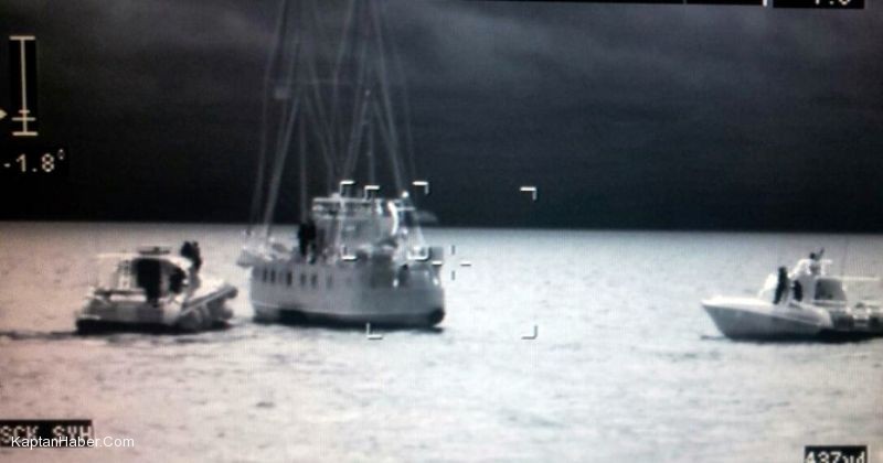 Ukrayna teknesine &#039;kaçak&#039; operasyonu