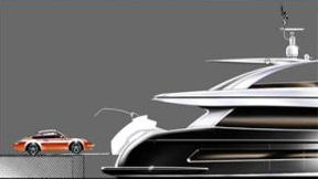 Tekneye Porsche için garaj yaptırdı