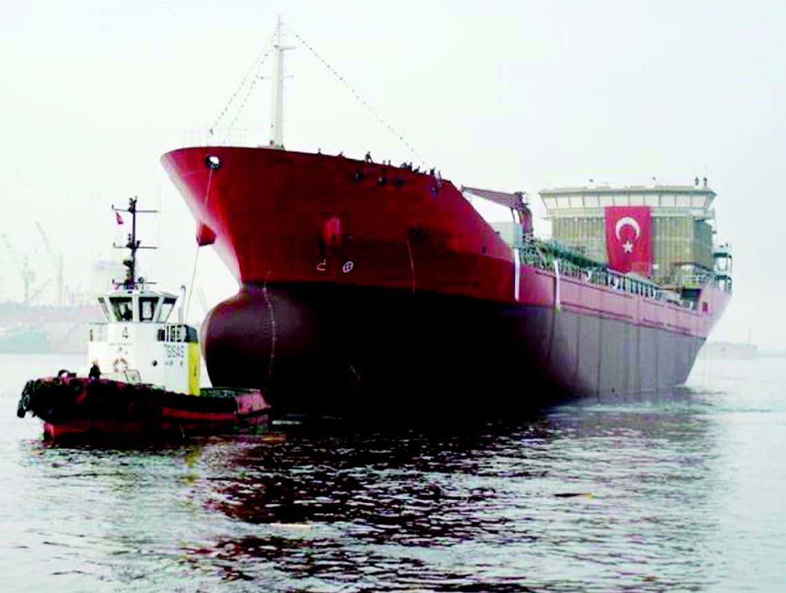 Çelik Tekne Tersanesi’nden bayram şekeri gibi tören