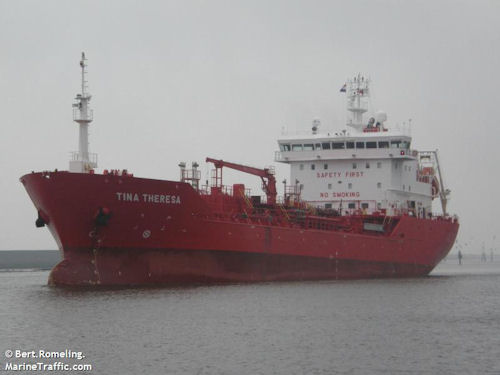 Korsanlardan Tina Theresa tankerine saldırı