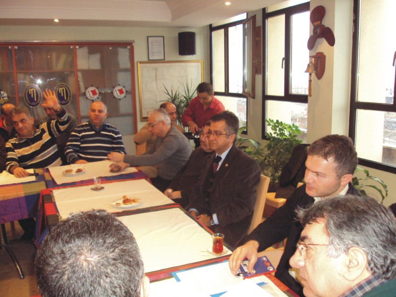 Kılavuz Kaptanlar Olağanüstü Toplandı