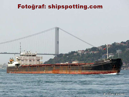 Batan "Tolstoy"un Mürettebat Listesi