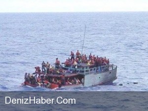 500 Mülteciyi Taşıyan Gemiyi Batırıp Kaçtılar