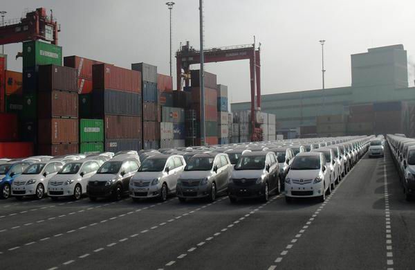 Toyota’lar Borusan Limanı’ndan çıkış yapacak