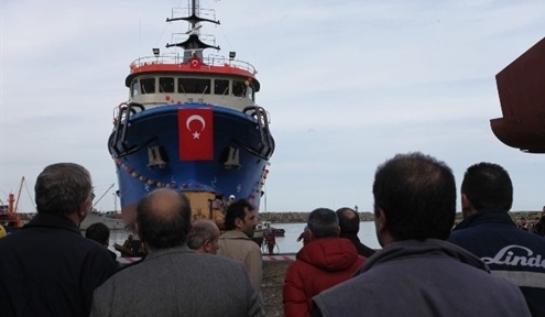 Trabzon'dan Danimarka'ya Dalgıç Gemisi