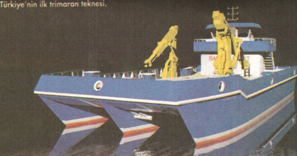 Türkiye&#039;nin İlk Trimaran Teknesi