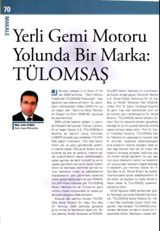 TÜLOMSAŞ&#039;a İlgi Artıyor