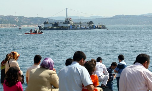 Marmaray&#039;da 7. Tüp Batırıldı