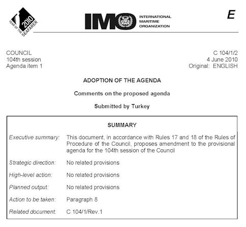 Mavi Marmara Baskını IMO&#039;ya Taşındı