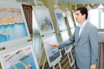 Türkmenistan’ın En Büyük Limanı İçin Geri Sayım