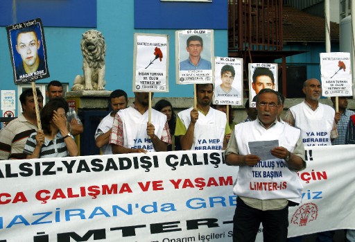 Tuzla Tersaneler Bölgesinde Eylem