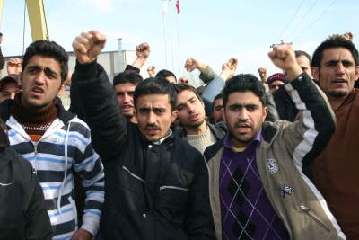 Tuzla Gemi Önünde Uyarı Eylemi