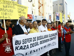 Tuzla'da "İş Kazaları" Protestosu