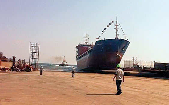 Türk Yıldızı Gemisi Deneme Seferinde